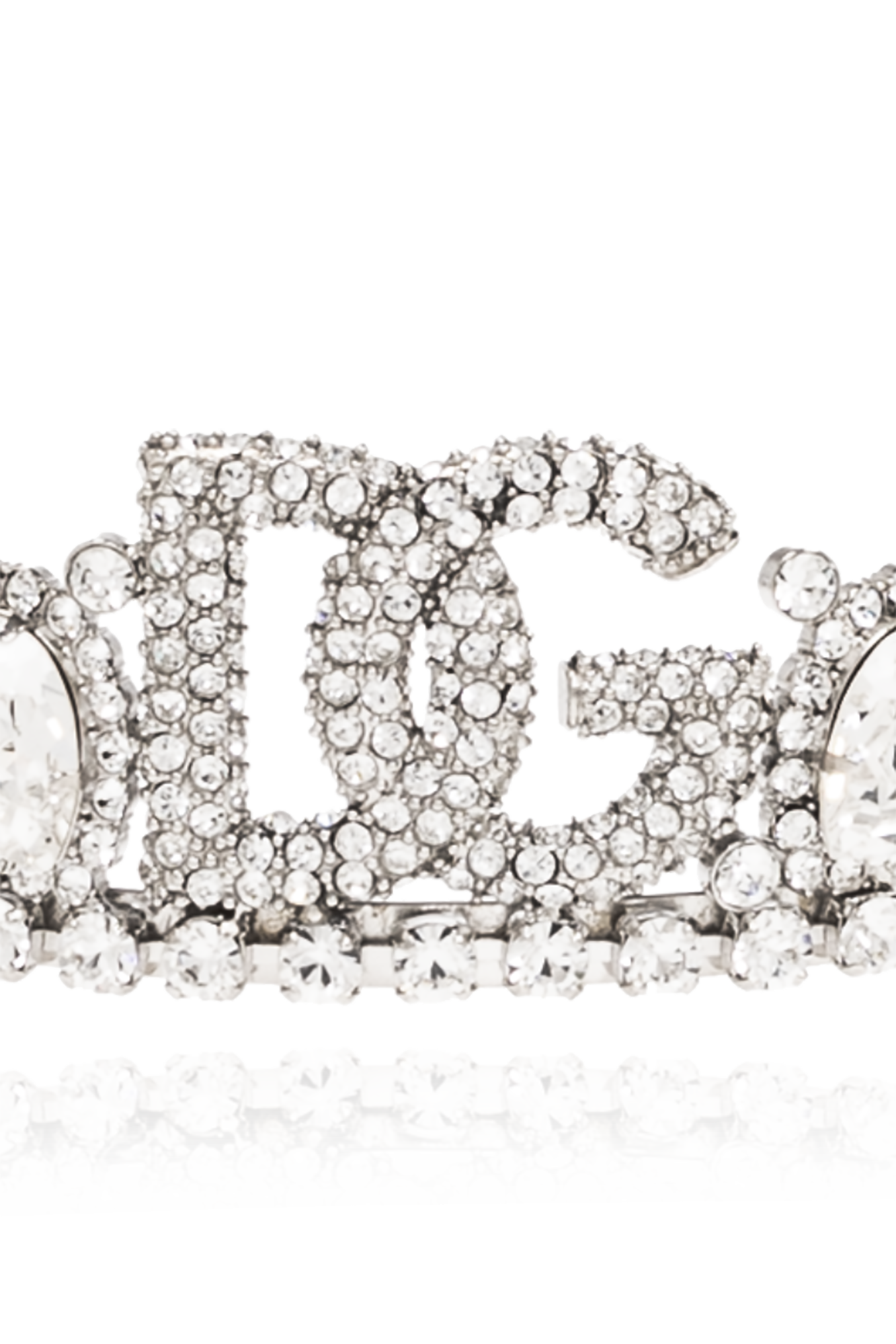 Dolce & Gabbana textured silk bow tie - bejewelled tiara